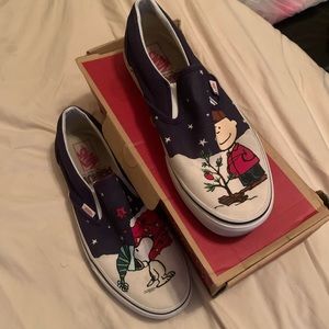 Charlie brown Vans